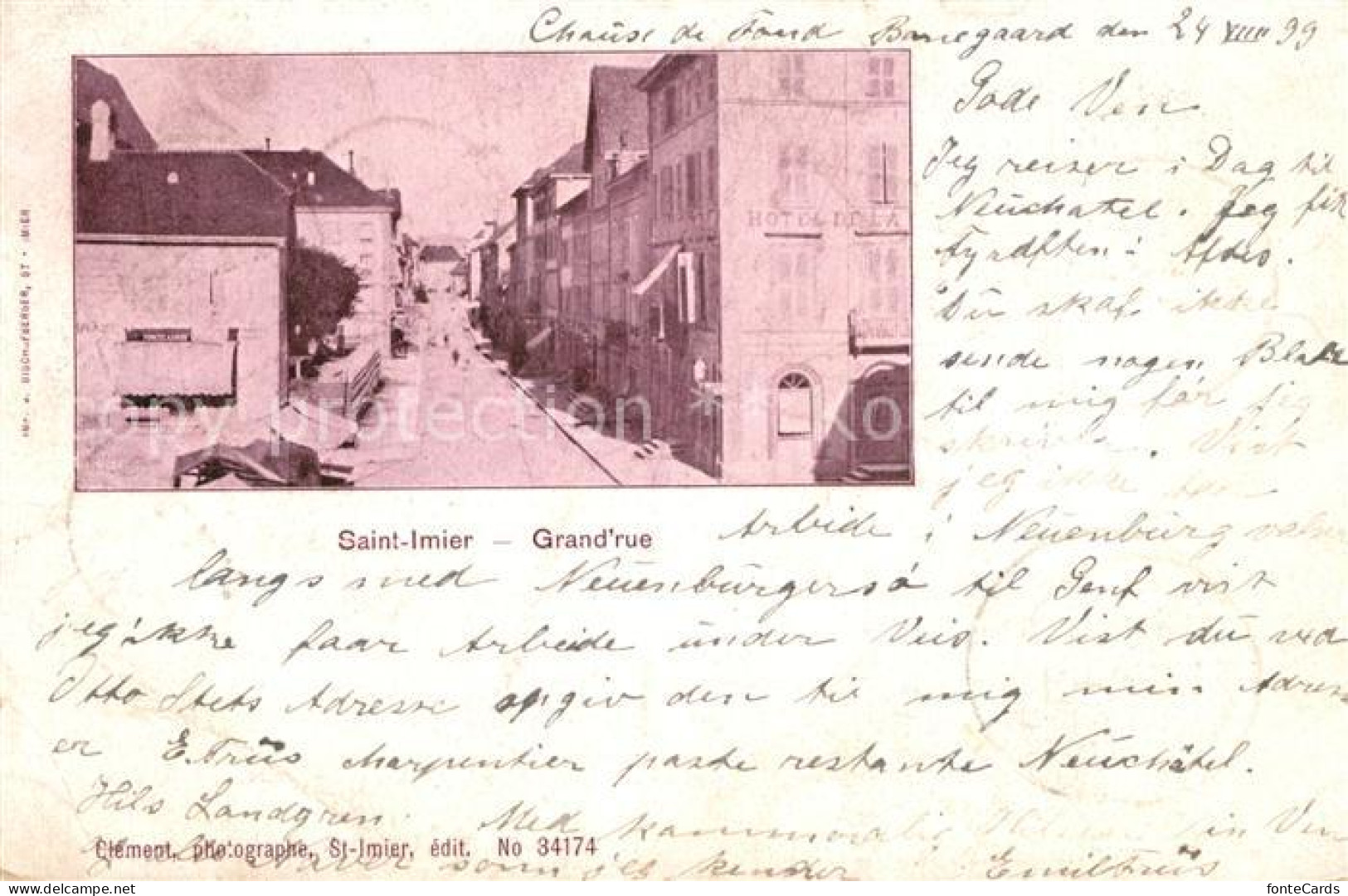 13567487 Saint-Imier Grand Rue Saint-Imier - Andere & Zonder Classificatie