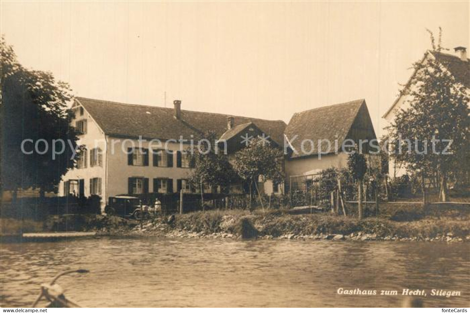 13567469 Stein SG Stiegen Gasthaus Zum Hecht Stein SG - Andere & Zonder Classificatie