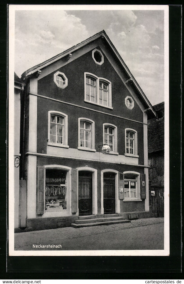 AK Neckarsteinach, Metzgerei Und Gasthaus Zur Frischen Quelle  - Sonstige & Ohne Zuordnung