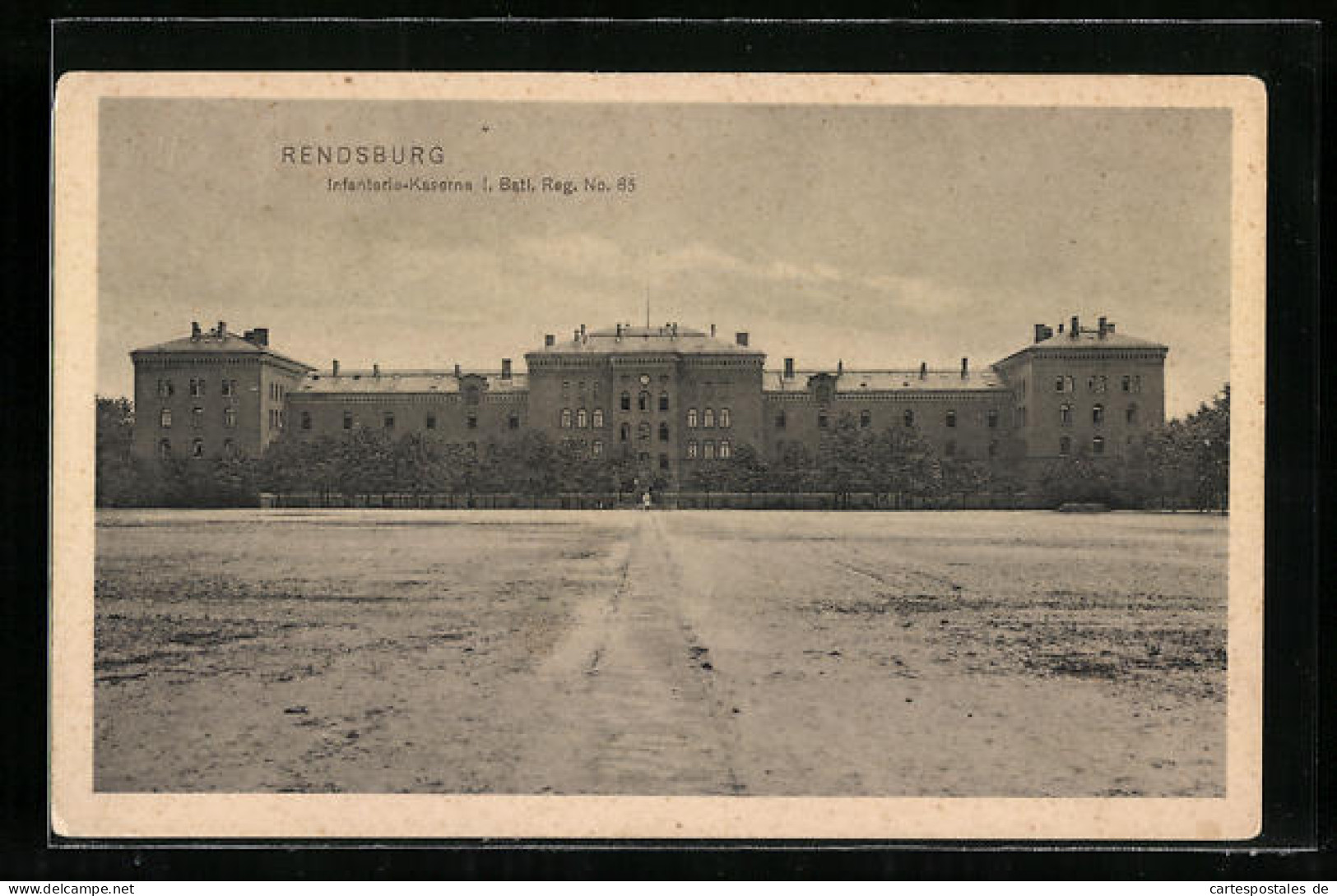 AK Rendsburg, Infanterie-Kaserne  - Rendsburg