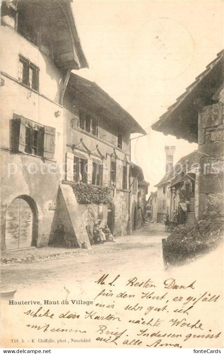 13566797 Hauterive NE Haut Du Village Hauterive NE - Autres & Non Classés