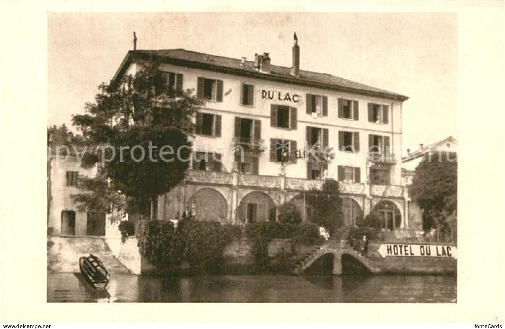 13563119 Lugano Lago Di Lugano Hotel Du Lac Lugano Lago Di Lugano - Autres & Non Classés