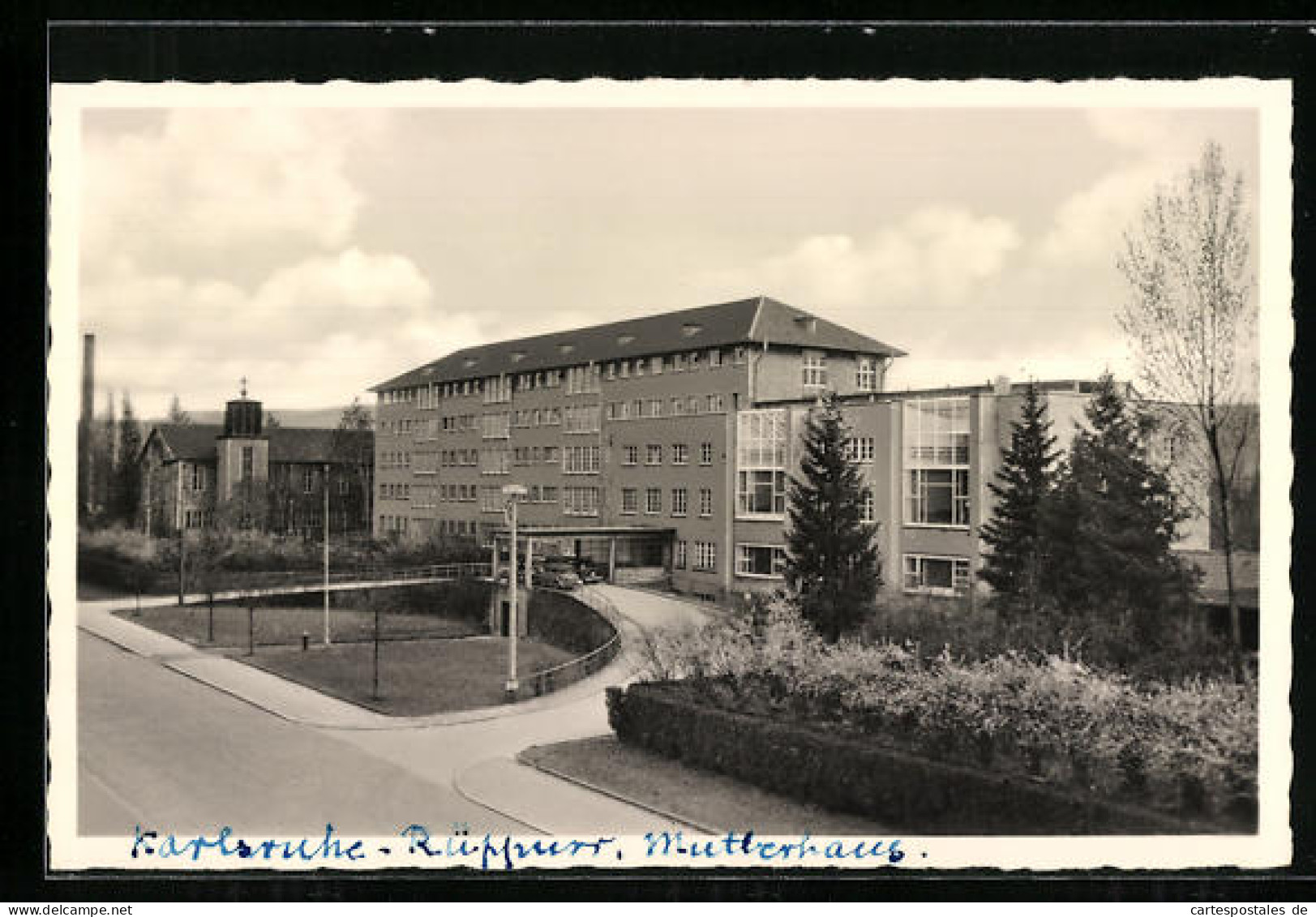 AK Karlsruhe-Rüppurr, Ev. Diakonissenanstalt, Mutterhaus  - Karlsruhe