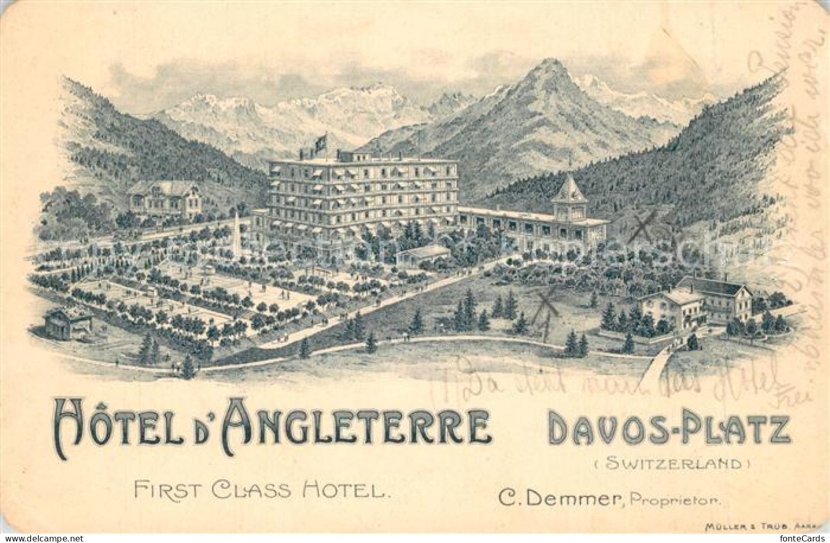 13559867 Davos Platz GR Hotel D Angleterre Davos Platz GR - Other & Unclassified