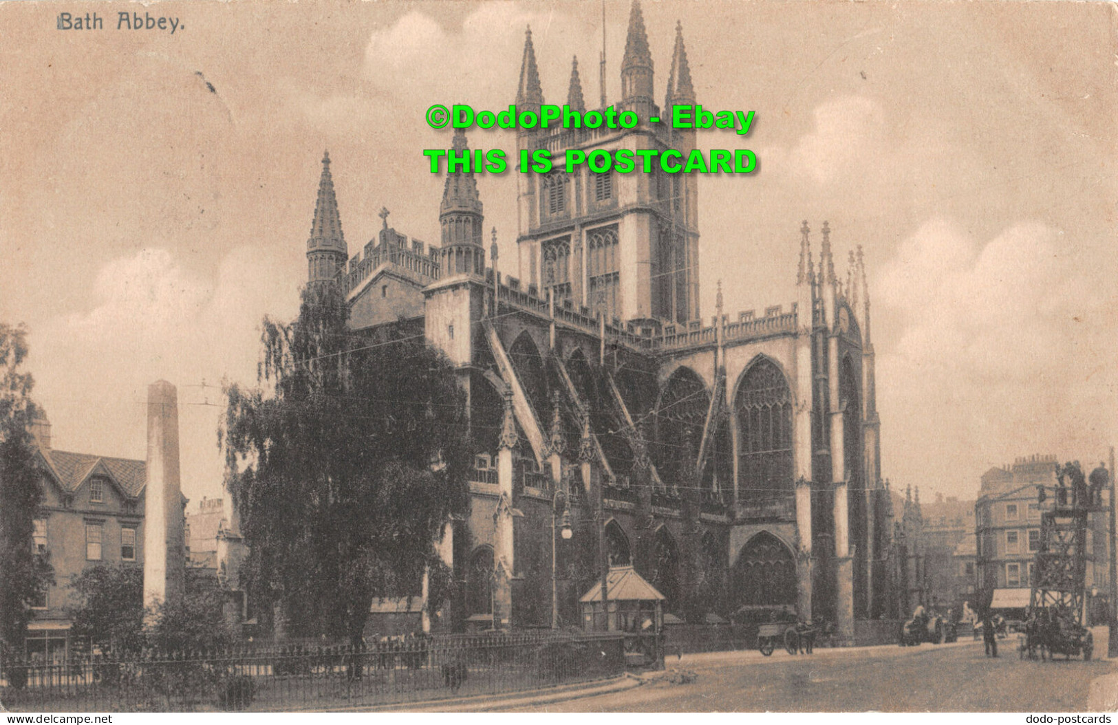 R354030 Bath Abbey. Avonvale Series. J. B. And S. C. 1905 - World