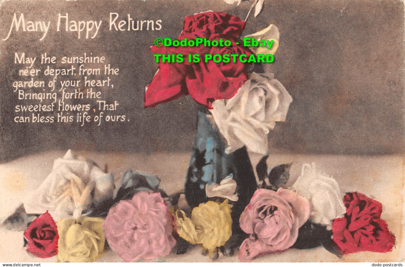 R354042 Many Happy Returns. Raphael Tuck And Sons Hand Coloured Gravure Post Car - World