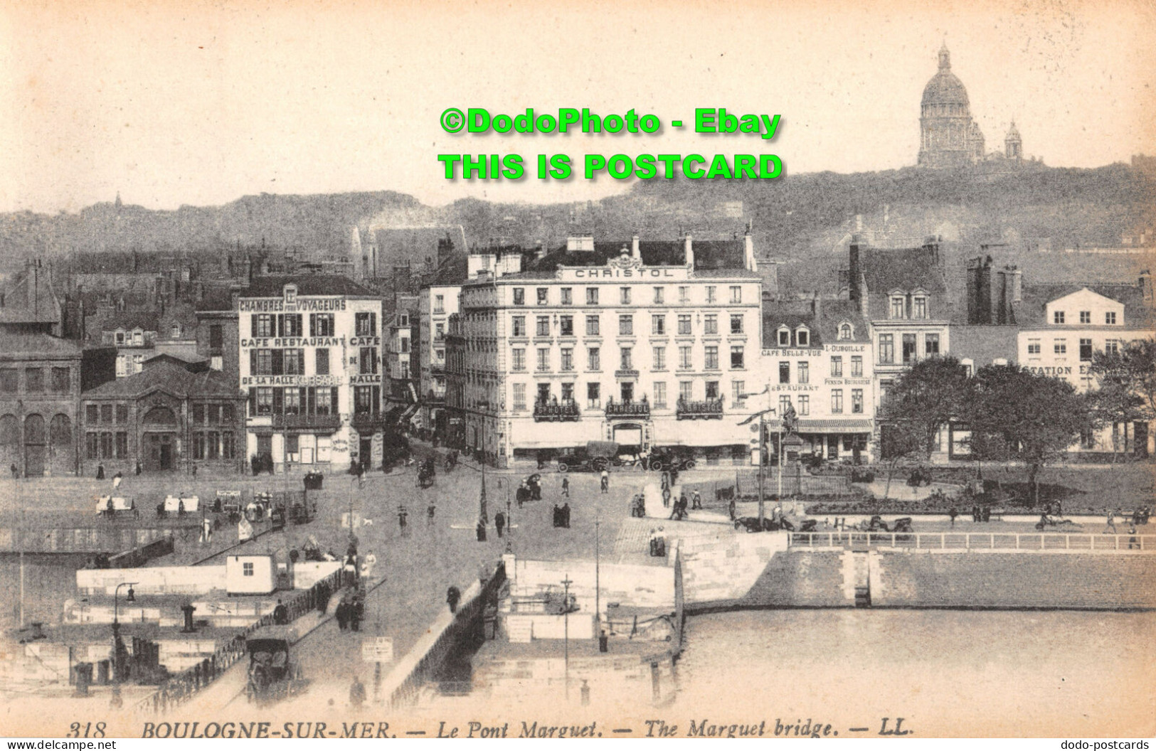 R354047 Boulogne Sur Mer. 318. The Marguet Bridge. LL. Levy Fils Et Cie - World