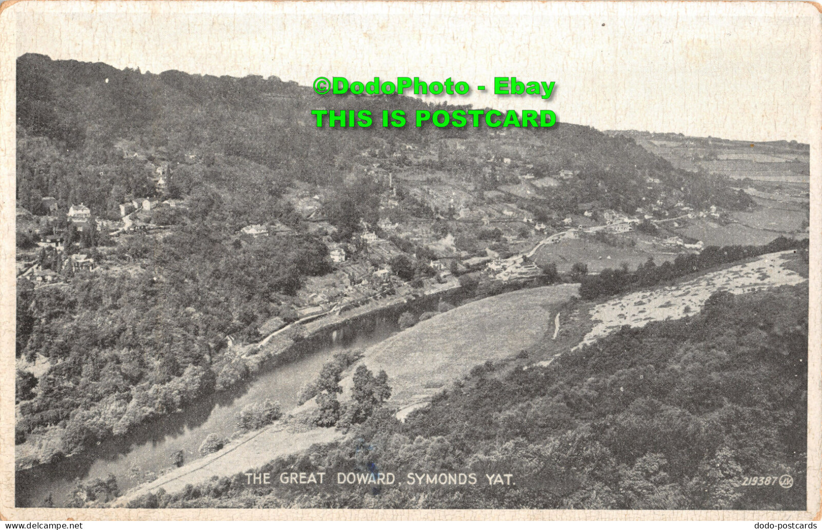 R354053 The Great Doward Symonds Yat. 219387. J. V. 38 1. Post Card - World