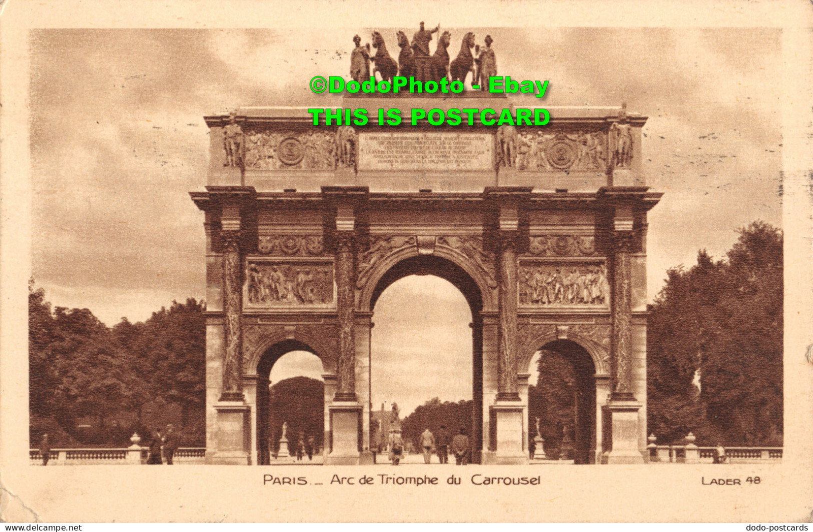 R354064 Paris. Arc De Triomphe Du Carrousel. Lader 48. 1915 - World