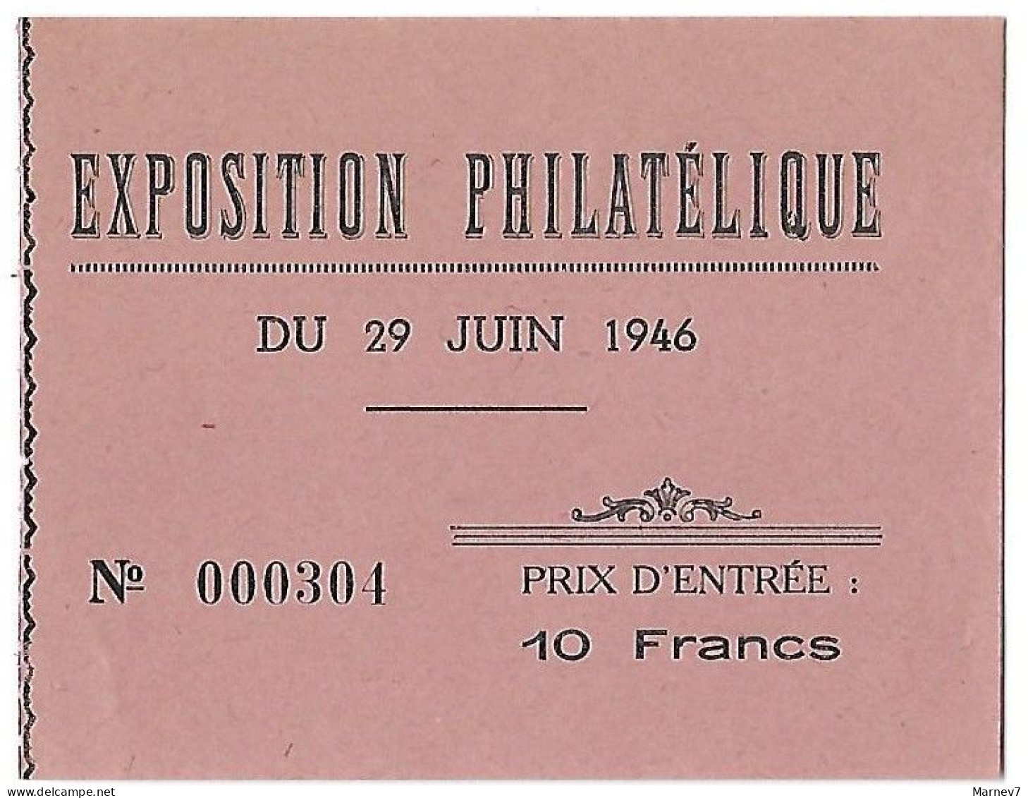 Journée Du Timbre 29 30 Juin 1946 - DOUAI - Programme Fascicule De Présentation - Billet Entrée Exposition Philatélique - Briefe U. Dokumente