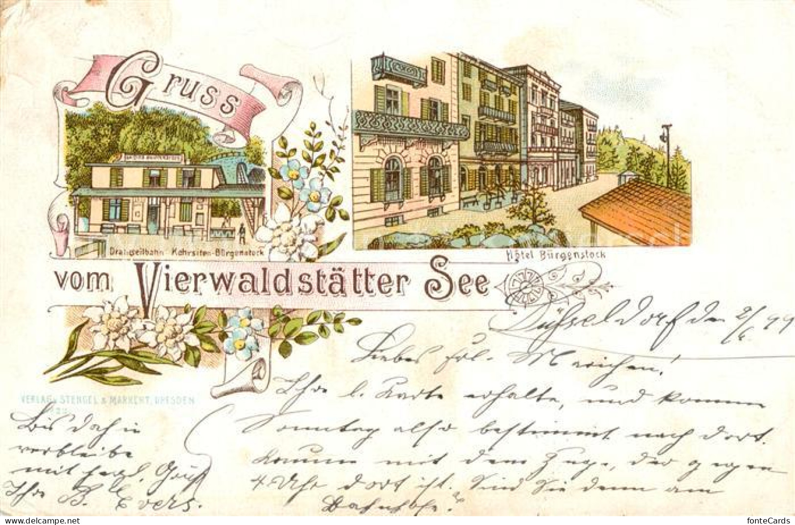 13548727 Vierwaldstaettersee SZ Hotel Buergentock  Vierwaldstaettersee SZ - Andere & Zonder Classificatie