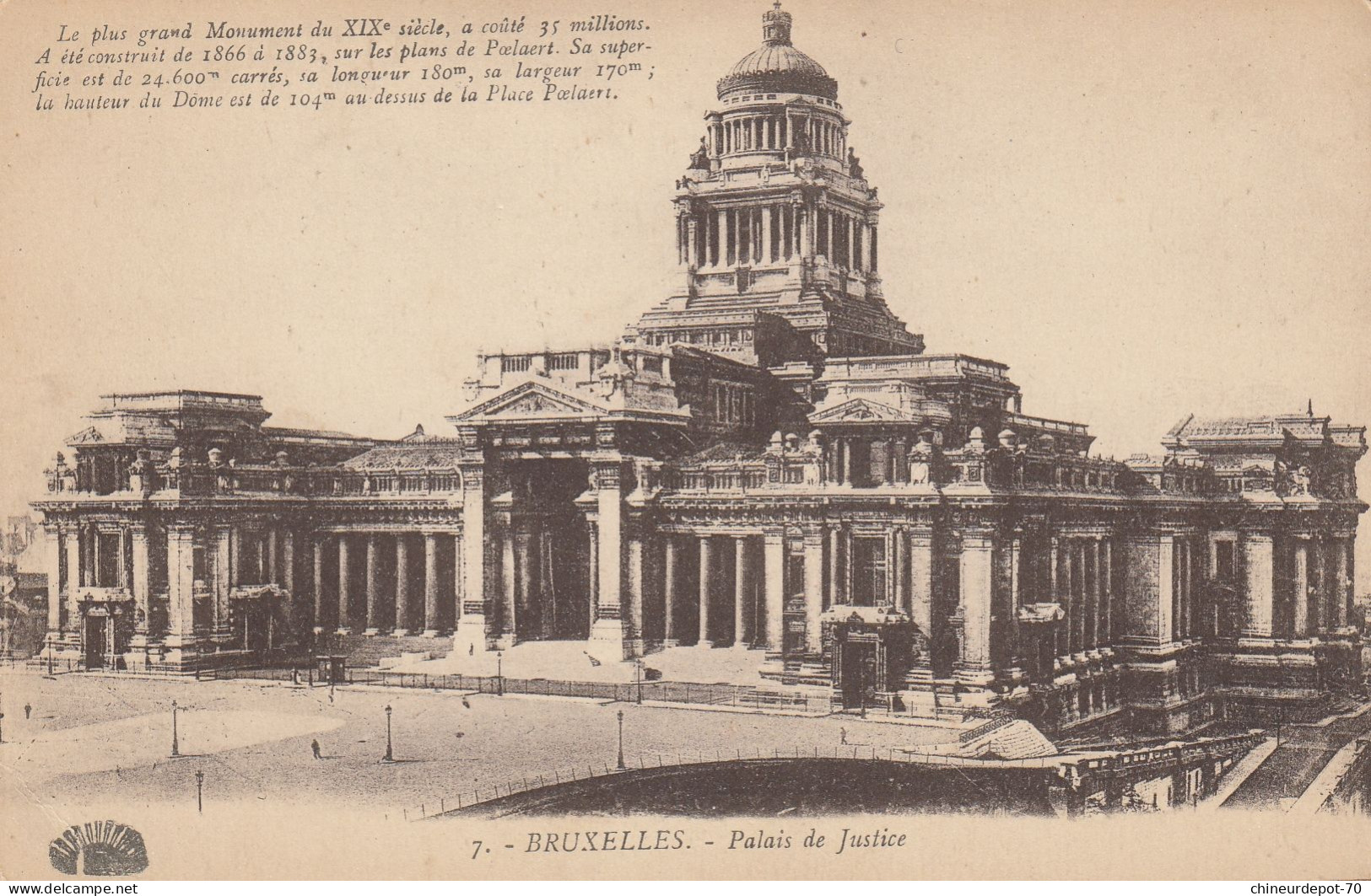 BRUXELLES   PALAIS DE JUSTICE - Bruxelles (Città)