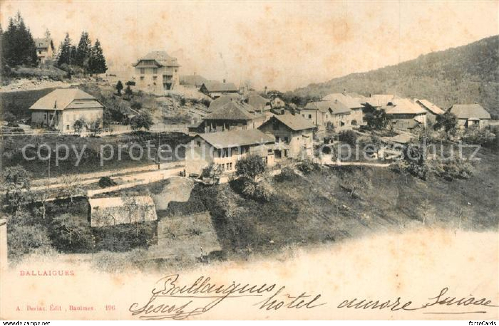 13526627 Ballaigues Panorama Ballaigues - Andere & Zonder Classificatie