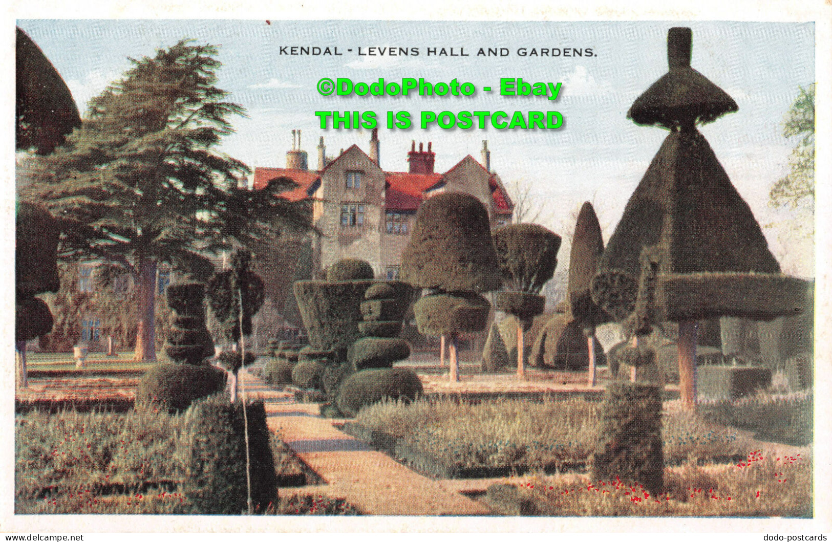 R354374 Kendal Levens Hall And Gardens. Inter Art Photocolor View Series. Floren - World