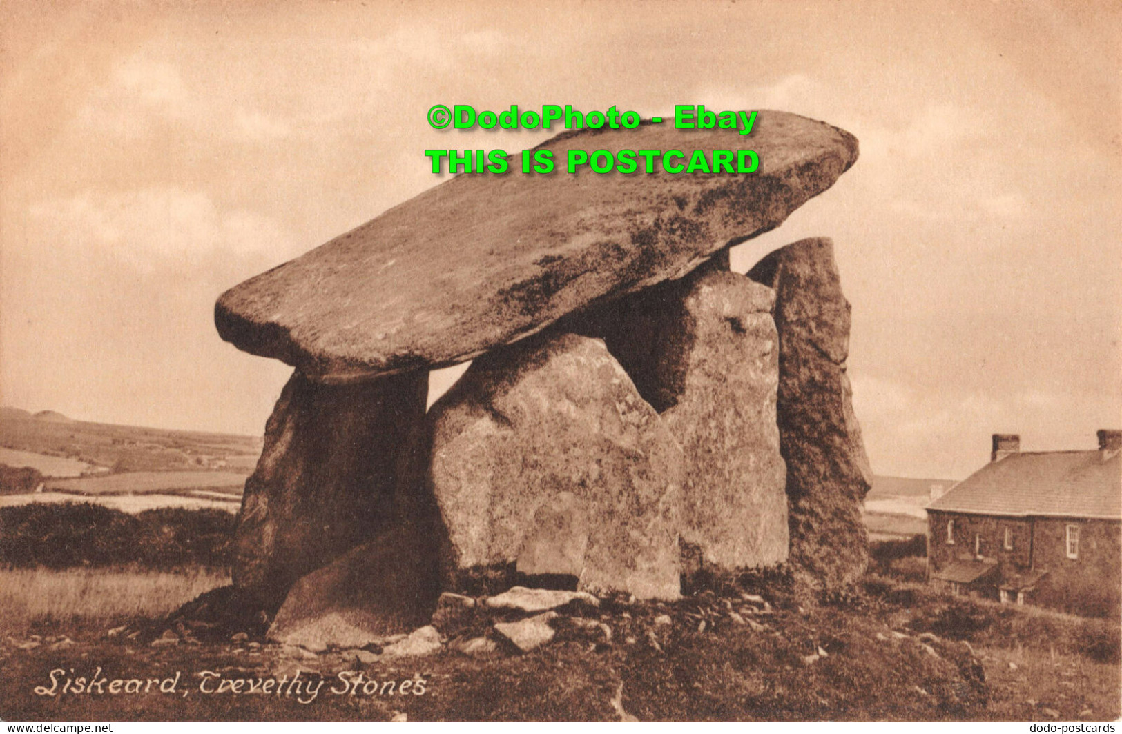 R354379 Liskeard Trevethy Stones. F. Frith And Co. No. 24475 - World
