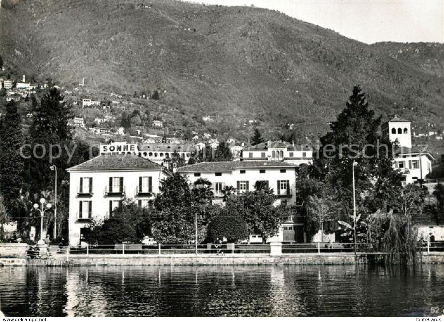 13521289 Locarno Lago Maggiore Hotel Sonne Am See Locarno Lago Maggiore - Andere & Zonder Classificatie