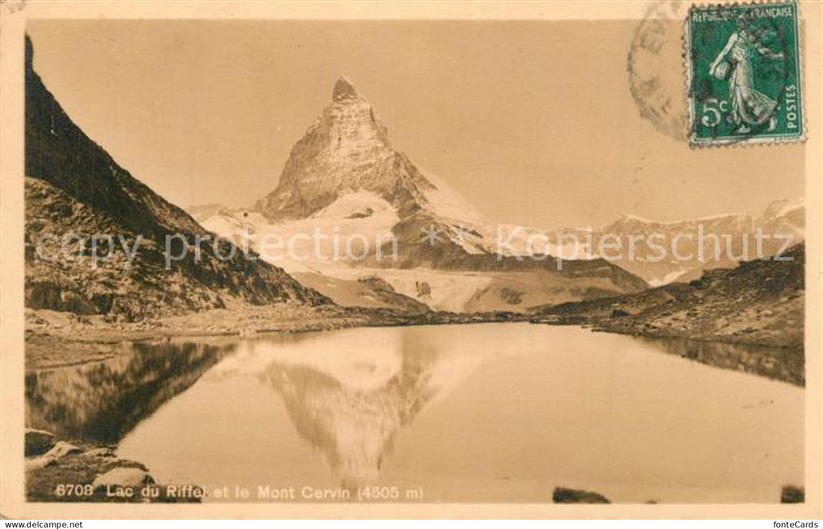 13520609 Mont Cervin Lac Du Riffel Mont Cervin - Other & Unclassified