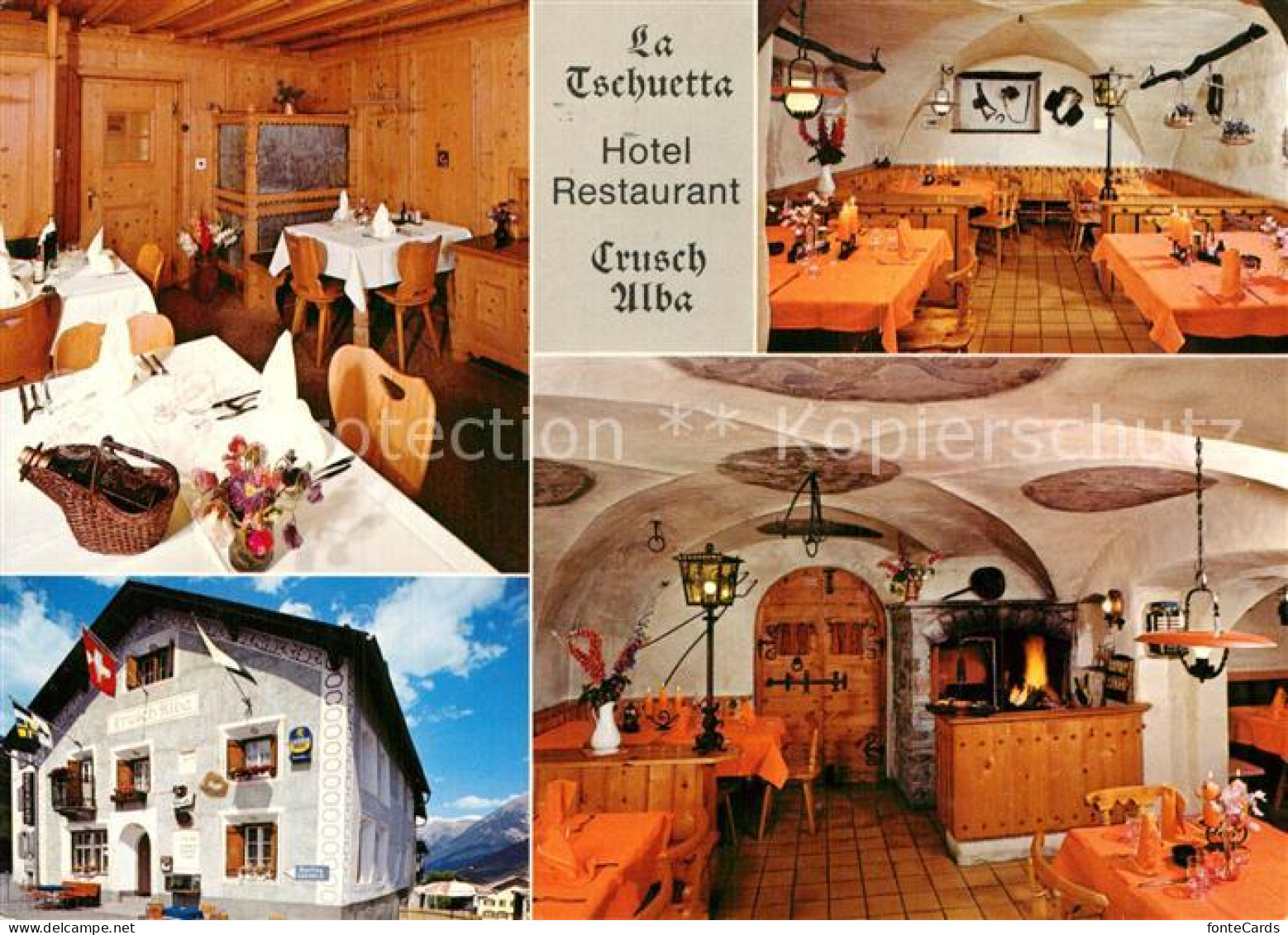 13517587 Scuol Bad Hotel Restaurant Crusch Alba Scuol Bad - Andere & Zonder Classificatie