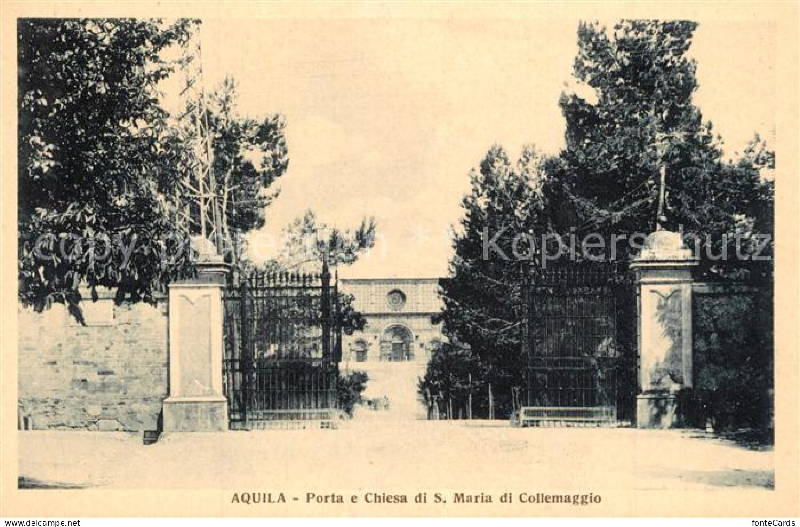 13486297 Aquila TI Porta Chiesa Di San Maria D Collemaggio Aquila TI - Autres & Non Classés