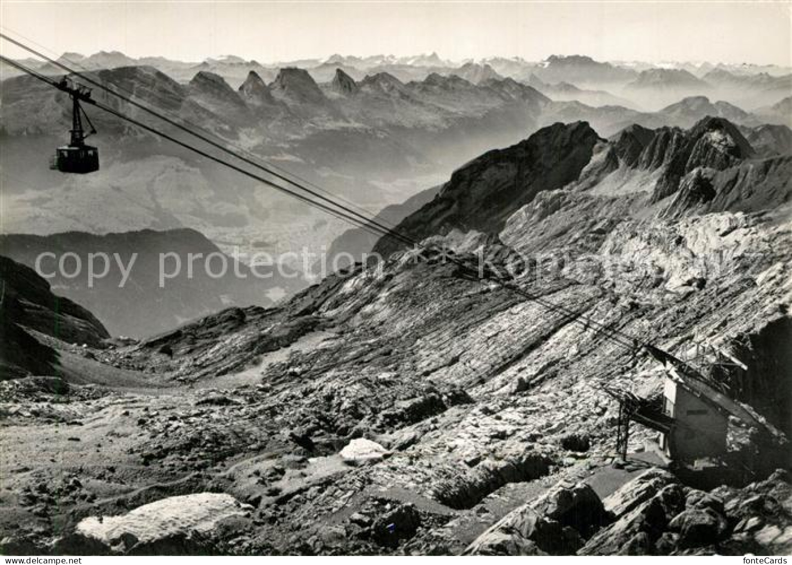 13374937 Churfirsten Saentis Glarneralpen Seilbahn Churfirsten - Andere & Zonder Classificatie