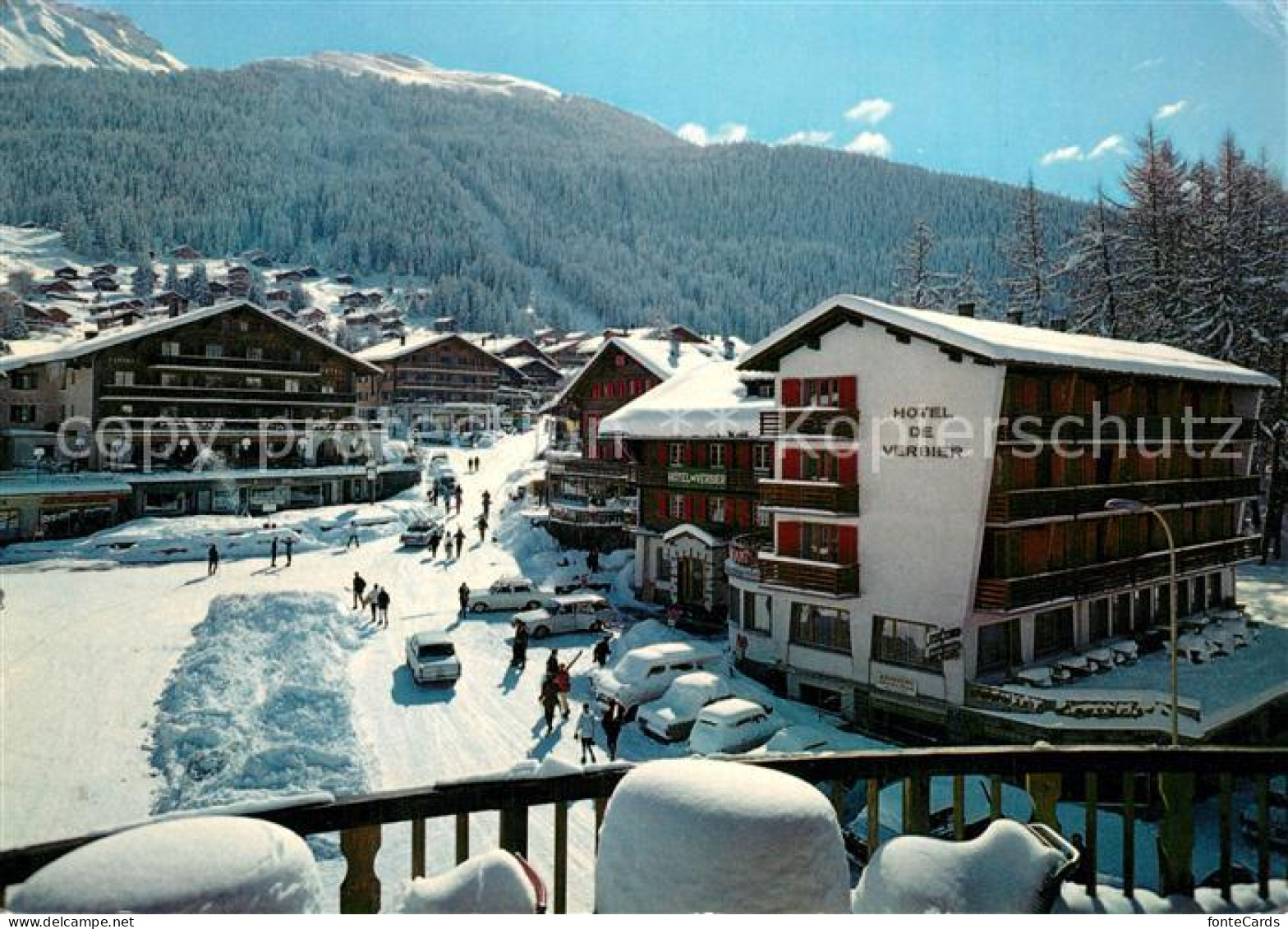 13373997 Verbier Hotel De Verbier Winterlandschaft Verbier - Andere & Zonder Classificatie