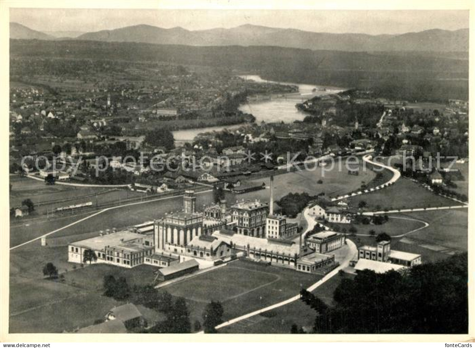 13365379 Rheinfelden AG Brauerei Feldschloesschen Fliegeraufnahme Rheinfelden AG - Andere & Zonder Classificatie