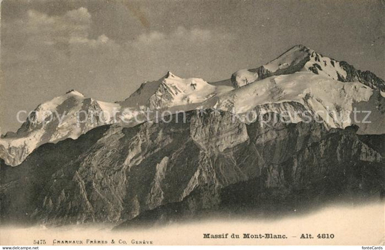13362179 Mont Blanc De Cheilon Massif Mont Blanc De Cheilon - Andere & Zonder Classificatie