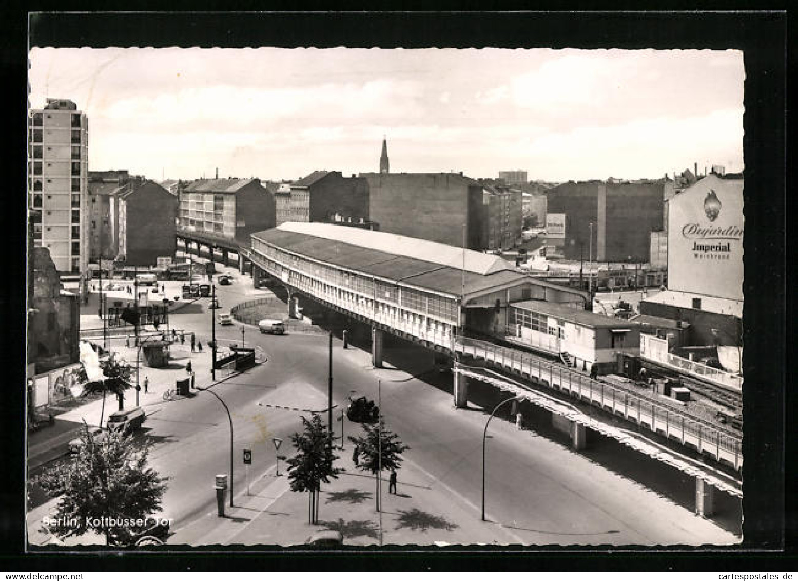 AK Berlin-Kreuzberg, Kottbusser Tor Aus Der Vogelschau  - Kreuzberg