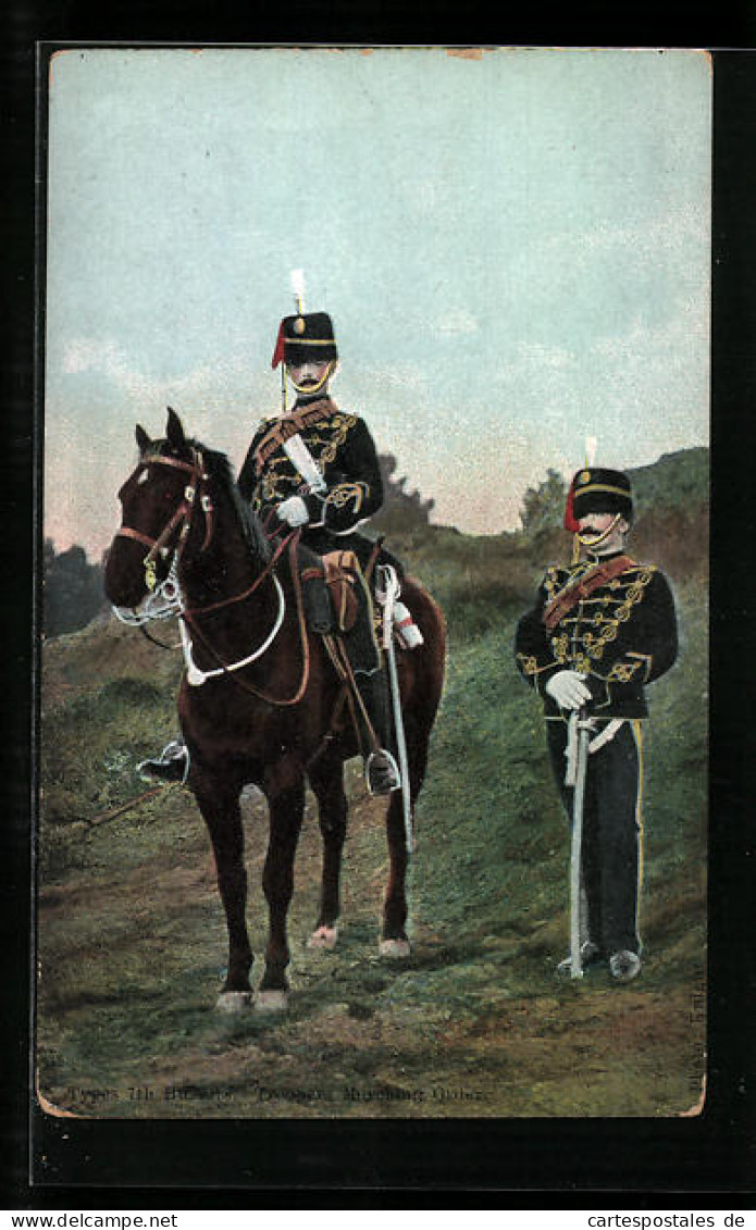 Pc Types 7th Hussars, Troopers Marching Order  - Autres & Non Classés