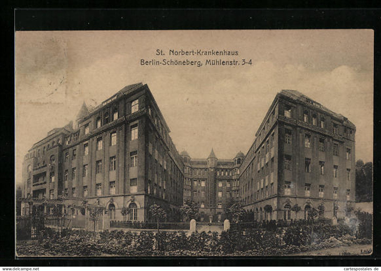 AK Berlin-Schöneberg, St. Norbert-Krankenhaus In Der Mühlenstr. 3-4  - Schoeneberg