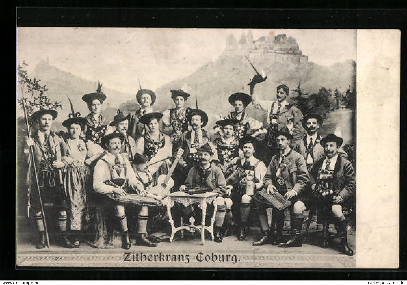 AK Coburg, Zitherkranz  - Coburg