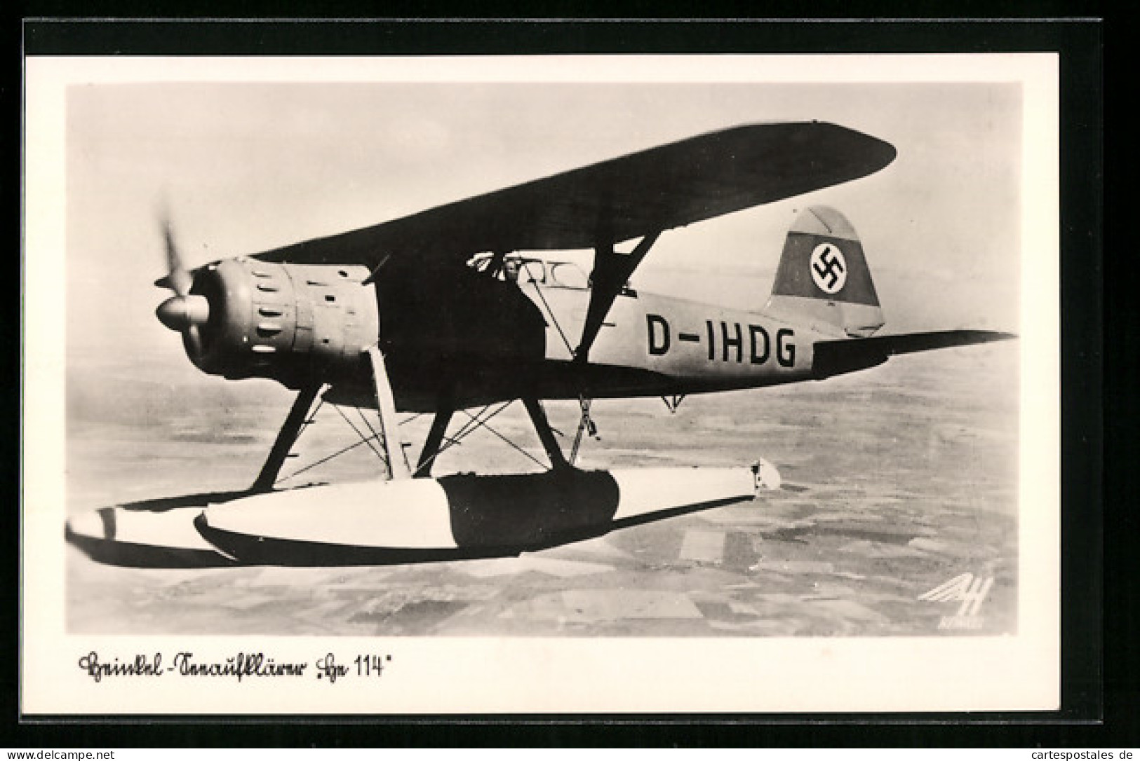 AK Heinkel-Seeaufklärungsflugzeug He 114, D-IHDG, , Wasserflugzeug  - Andere & Zonder Classificatie