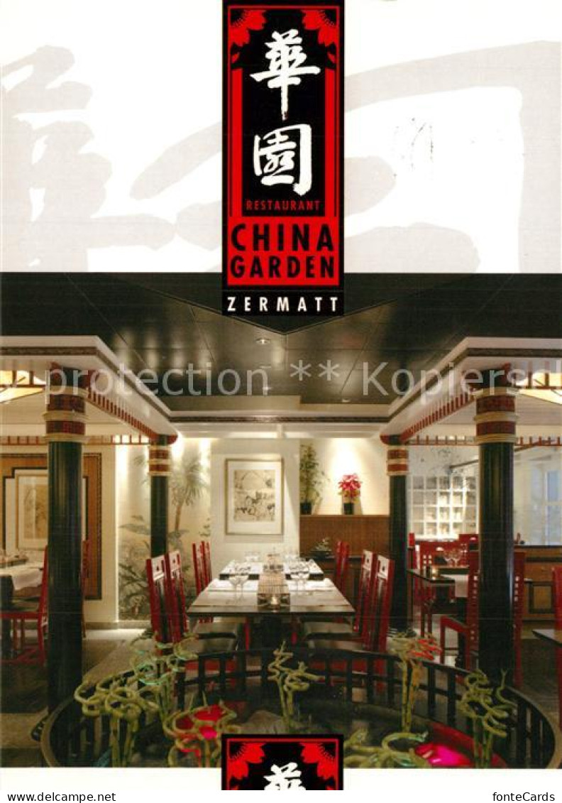 13355037 Zermatt VS China Garden Restaurant Zermatt VS - Andere & Zonder Classificatie