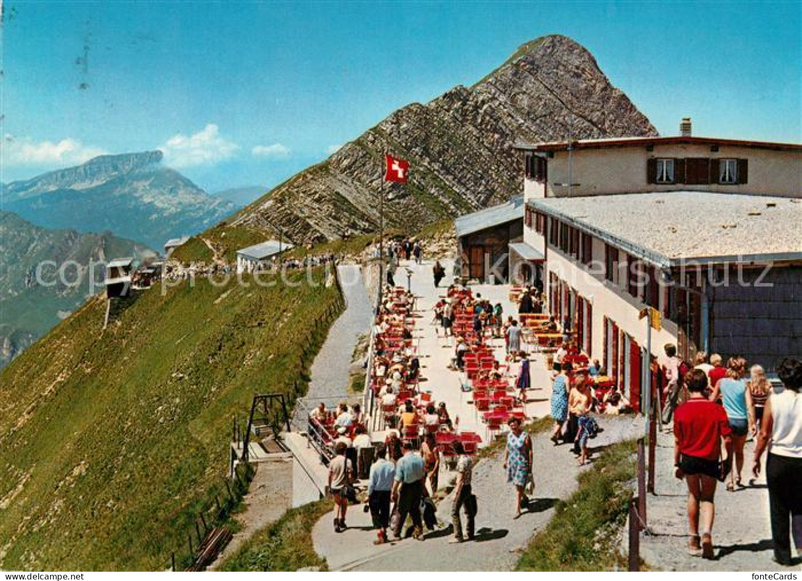 13340779 Brienz BE Hotel Brienz Rothorn Kulm Mit Hohgant Im Hintergrund Brienz B - Other & Unclassified