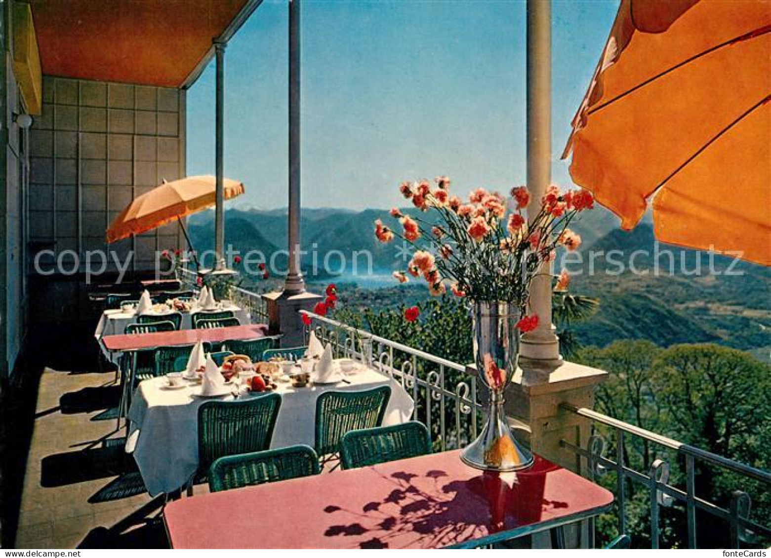 13340757 Cademario Kurhaus Terrasse Fernsicht Cademario - Andere & Zonder Classificatie