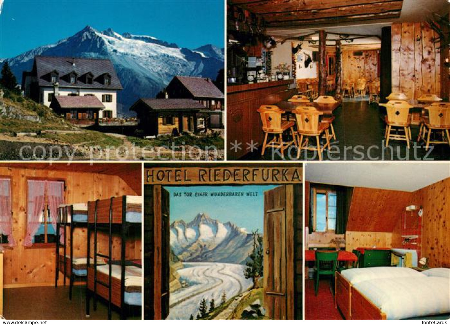 13340349 Riederalp Hotel Restaurant Riederfurka Riederalp - Autres & Non Classés