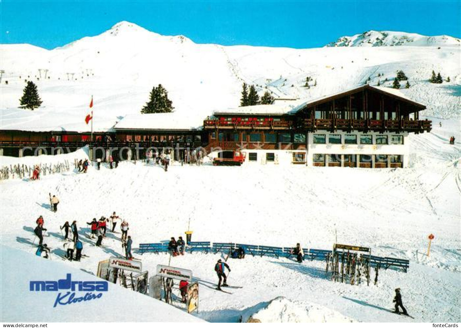 13340027 Klosters GR Skigebiet Madrisa Bergrestaurant Alpen Klosters GR - Other & Unclassified