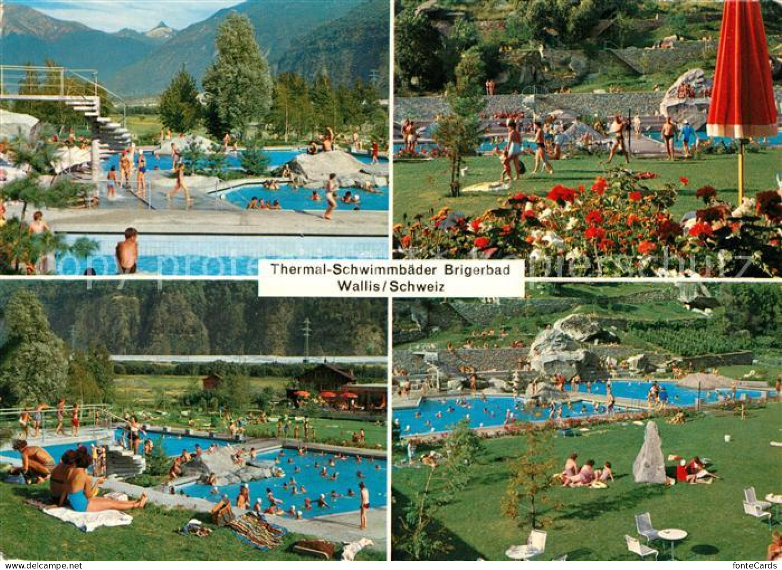 13339767 Brigerbad Thermalschwimmbaeder Grottenschwimmbad Alpen Brigerbad - Autres & Non Classés