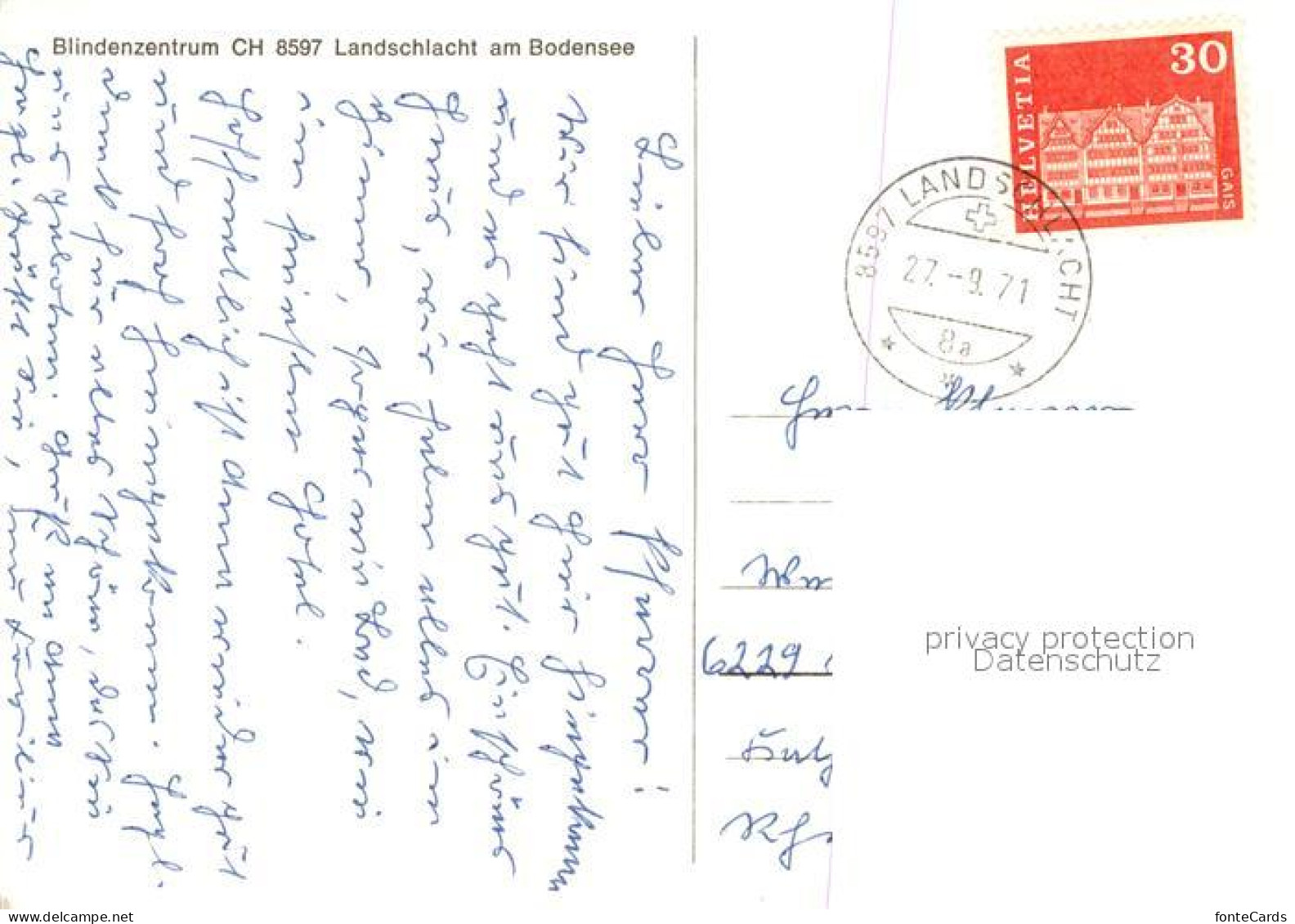 13333429 Landschlacht Blindenzentrum Landschlacht - Autres & Non Classés