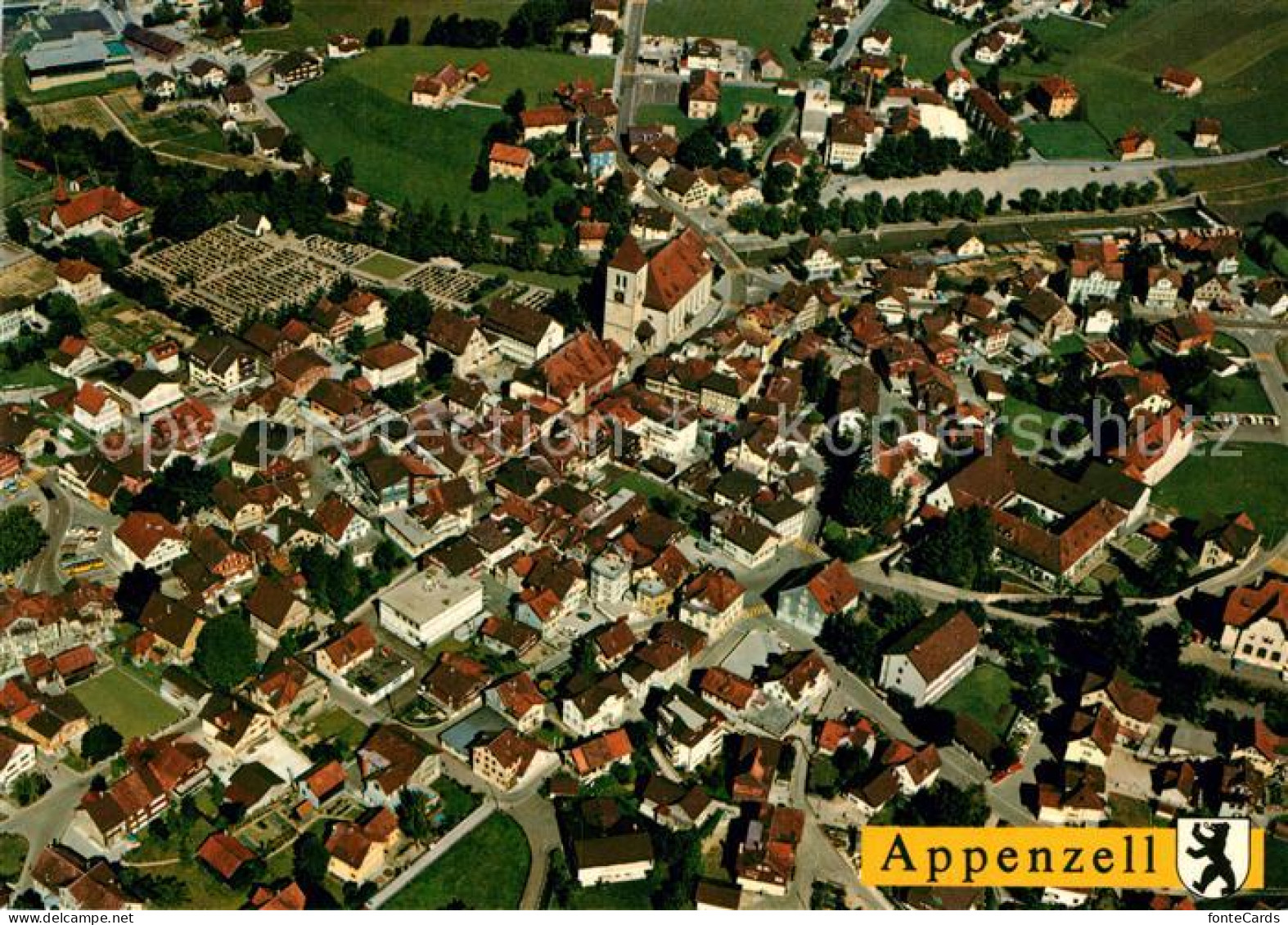 13329997 Appenzell IR Fliegeraufnahme Appenzell IR - Sonstige & Ohne Zuordnung