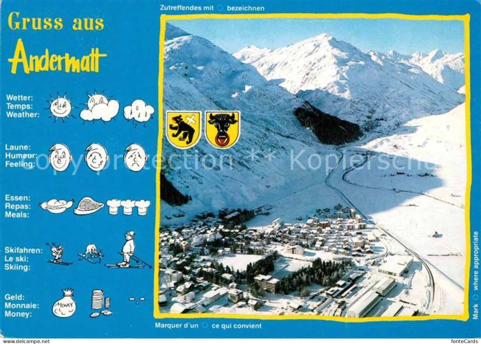 13319049 Andermatt Fliegeraufnahme Urserental Andermatt - Other & Unclassified