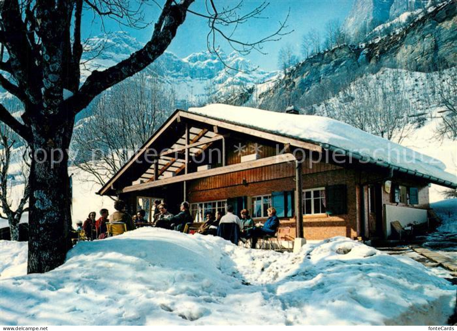 13317669 Leukerbad Tea Room Restaurant Birchen Leukerbad - Autres & Non Classés