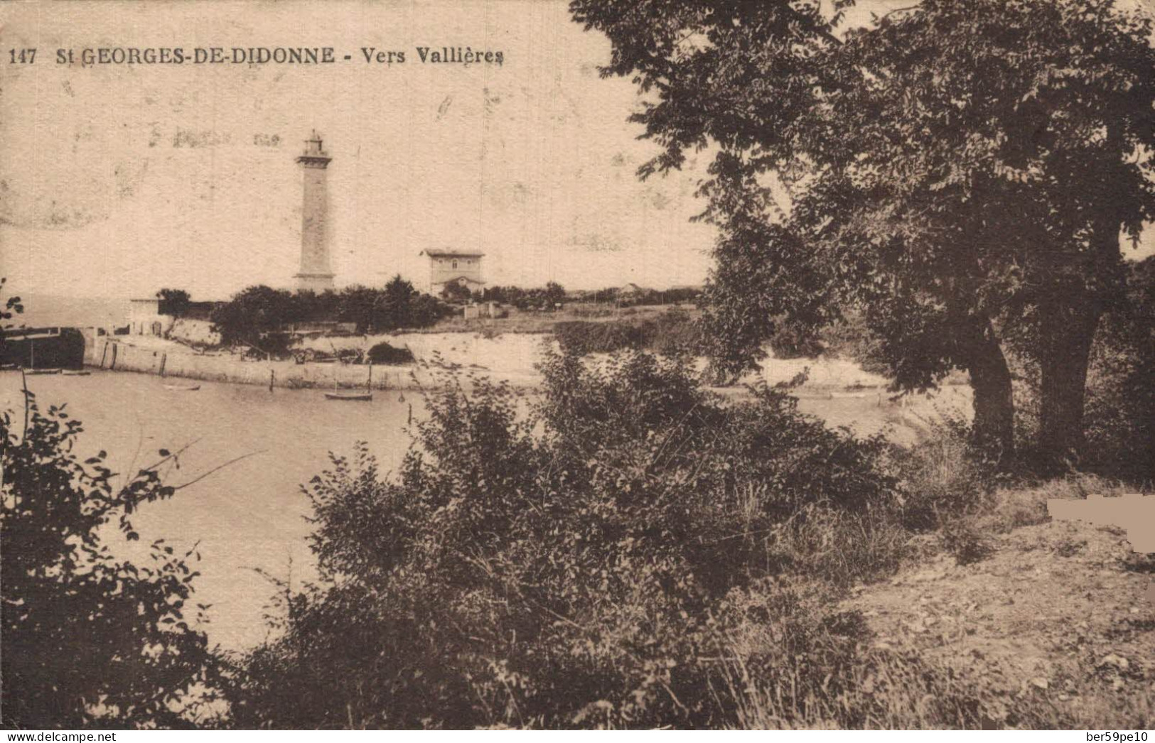 17 SAINT-GEORGES-DE-DIDONNE VERS VALLIERES LE PHARE - Saint-Georges-de-Didonne
