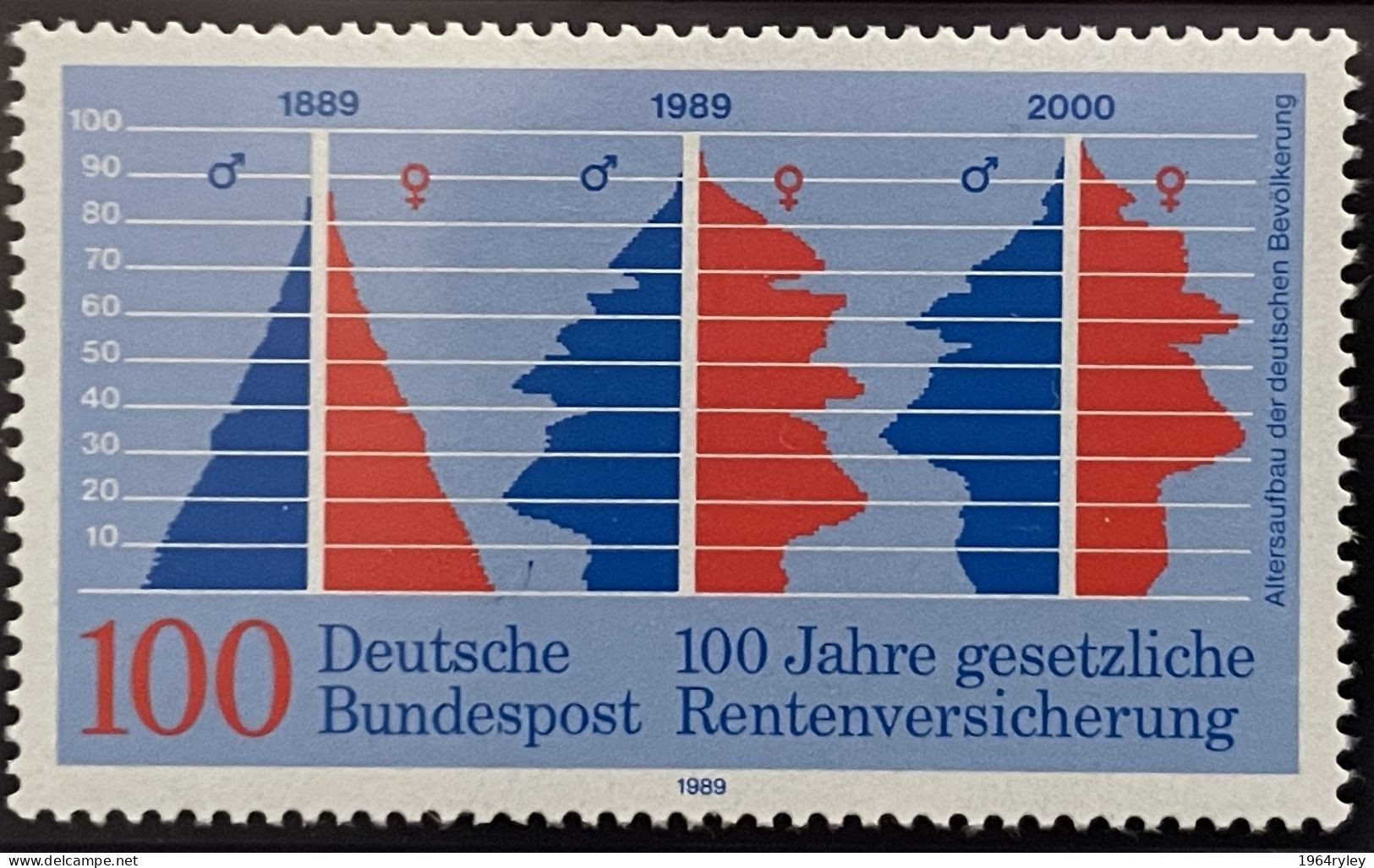GERMANY - MNH** - 1989 - # 1426 - Unused Stamps
