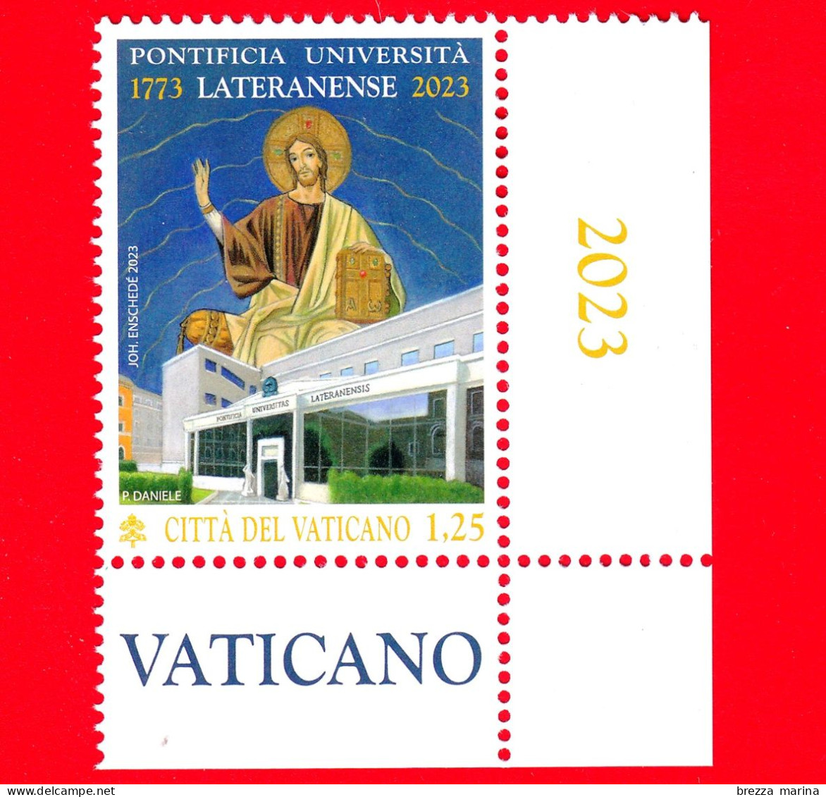 Nuovo - MNH - VATICANO - 2023 - 250 Anni Della Pontificia Università Lateranense – Università E Cristo Maestro – 1.25 - Ongebruikt