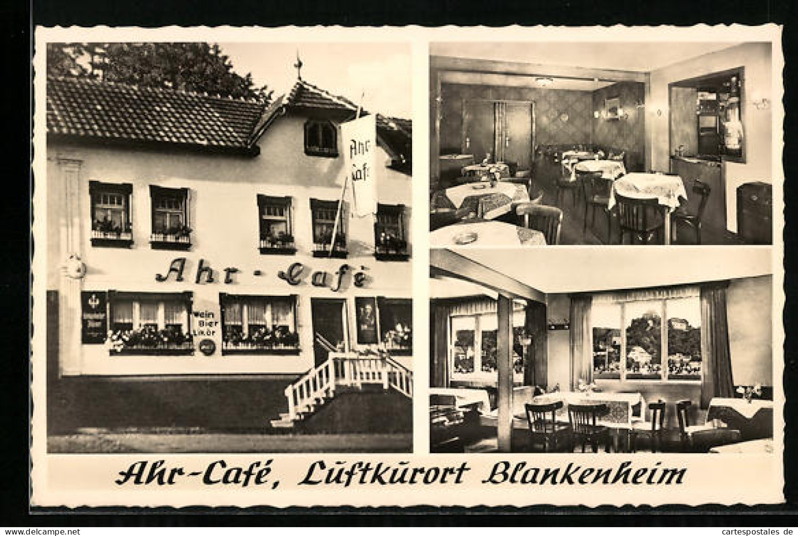 AK Blankenheim /Eifel, Ahr-Café, Aussen- Und Innenansichten  - Altri & Non Classificati