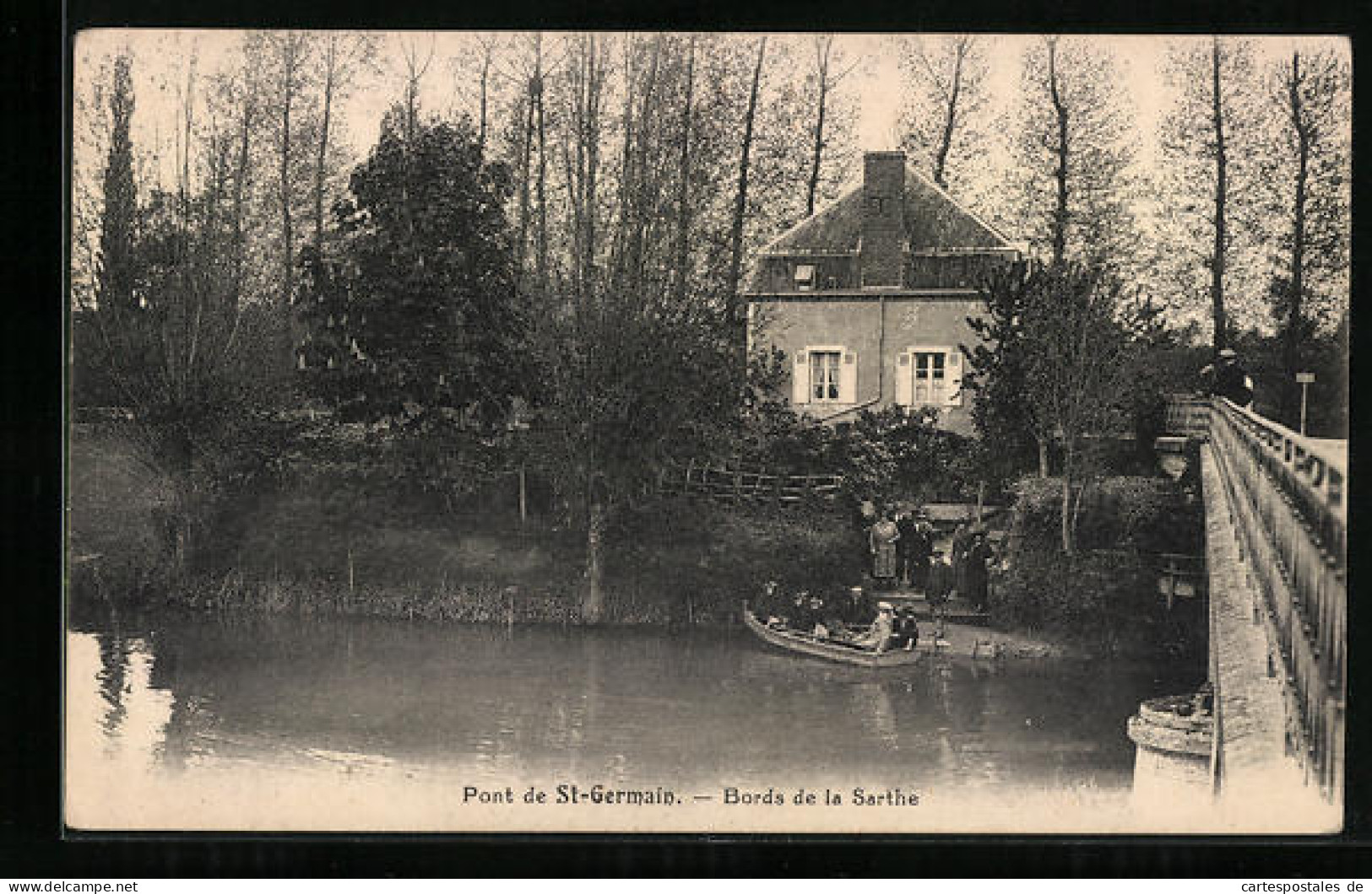 CPA St-Germain, Pont De St-Germain  - Autres & Non Classés