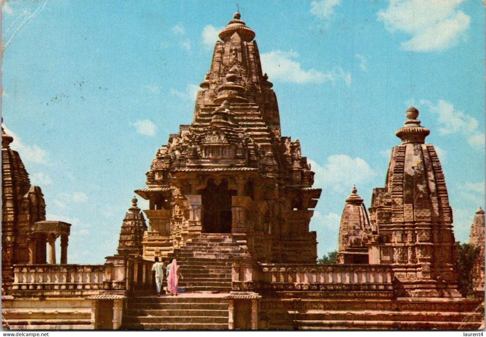 14-5-2024 (5 Z 10) India (posted To Australia 1960 ?) Lingaj Temple - India