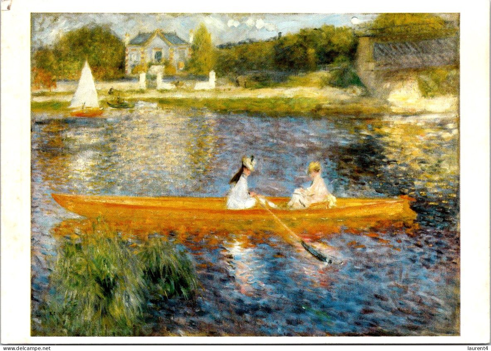 14-5-2024 (5 Z 10) UK (posted To Austrlaia) Renoir Art Painting - Peintures & Tableaux