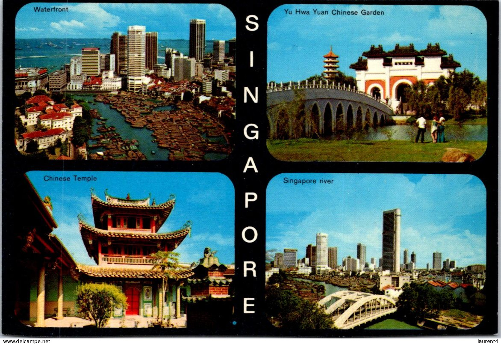 14-5-2024 (5 Z 10) Singapore (totally Blanked At Back) 4 Views - Singapur